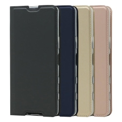 Plånboksfodral Ultratunn design Sony Xperia 5 III - fler färger Mörkgrå