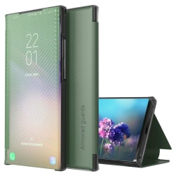 SKALO Samsung S22 Pansrede skærme Carbon Fiber Case - Army Green Green