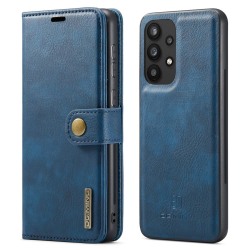 DG MING Samsung A33 5G 2-i-1 Magnet Plånboksfodral - Blå Blå
