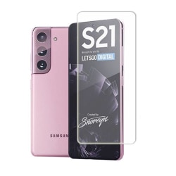 2-PACK hærdet glas Samsung Galaxy S21 Transparent