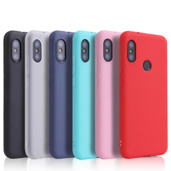 Xiaomi Mi A2 Lite Ultra-ohut silikonikotelo - enemmän värejä Pink