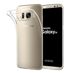 Transparent Silikon TPU-Skal till Samsung S8 Transparent