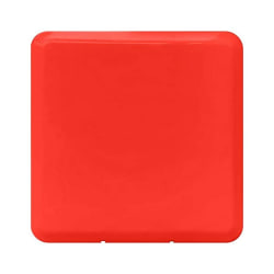 Vattentät och dammtät maskförvaringslåda Engångsmaskförvaringsbox (röd)