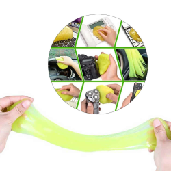 Rengöringsgel - Rengörings Slime Tangentbord - Tar bort smuts grön