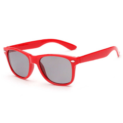 Små Solglasögon för Barn - Wayfarer Barnsolglasögon - Röd röd