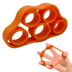 Fingertränare Silikon - Handleds- och Grepptränare 5KG Orange orange