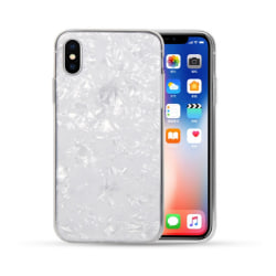 iPhone 6 7 8 SE Mobilskal Genomskinlig Diamant Mönster transparent