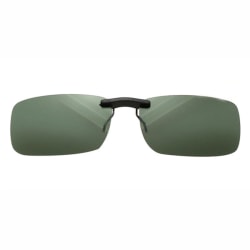 Clip-on Solglasögon Grön - Fäst på befintliga Glasögon! grön