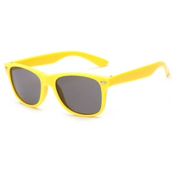 Små Solglasögon för Barn - Wayfarer Barnsolglasögon - Gul gul
