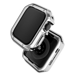Apple Watch 42/44/45mm TPU Skal Case Bumper Silver silver