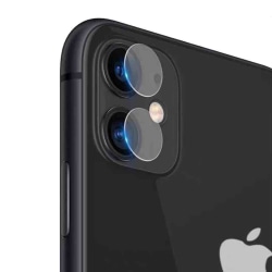 2-Pack iPhone 11 Skydd för Kamera Linsskydd Kameralins transparent