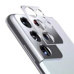 Galaxy S21 Ultra Linsskydd Skydd för Kamera Kameralins Silver silver