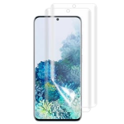 2-Pack Samsung Galaxy S20 Skärmskydd Displayfilm transparent