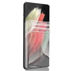 Galaxy S22 Ultra Skärmskydd Displayfilm Heltäckande transparent