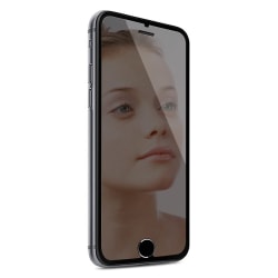iPhone SE Heltäckande Spegel Mirror HD Skärmskydd silver