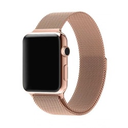 Apple Watch Armband 1/2/3/4/5/6/7/SE Milan Mesh 38/40/41 Rosé guld