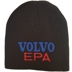 Beanie med broderat text Volvo EPA