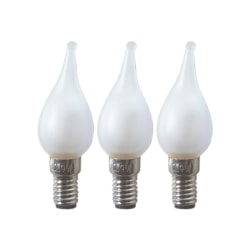 3-pack micro-lampor till ljusstakar Sockel: E6 12V 0.9W
