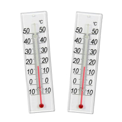 2-pack Inomhus-Termometer 10 till 50 grader Celcius