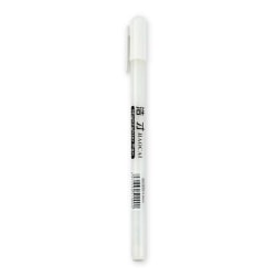 1 Vit märkpenna, blackboardpenna med 0.8mm kulspets-udd
