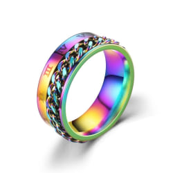 anti ångest spinner fidget roterande ring ringar Size12/21.5mm