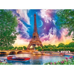 Diamond painting 5D DIY diamant målning Eiffeltornet landskap 40x50cm