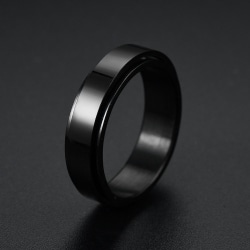 anti stress fidget spinner roterande ring ringar Size9/19mm