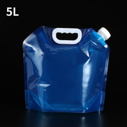 vattendunk vattenflaska vatten dunkar vattenpåse 5L blå