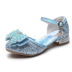 prinsessa elsa kengät lasten juhlakengät tyttö sininen 18 cm / størrelse 27