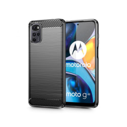Motorola Moto G22 • Mobilskal • Brushed Metal • Svart