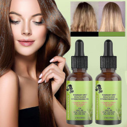 Eelhoe 2st Mielle Rosemary Mint Hårbotten & hårstärkande olja för hälsosam hårväxt, 2 Oz (59ml) |