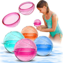 Silikon Vattenballonger Vattenstänkbollar Roliga vatteninjektionsleksaker 12st Set 12pcs