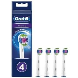 Oral B Borsthuvud 3D White 4st