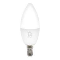 DELTACO SMART HOME LED-älylamppu, E14, WiFi, 5W, 2700K-6500K, hi