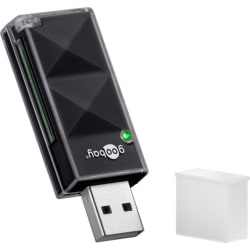 Goobay Kortläsare, USB 2.0 för läsning av SD- och Micro SD-minne