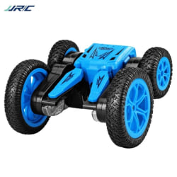 JJRC 27Mhz 1:24 Dubbelsidig Stuntbil, Blå