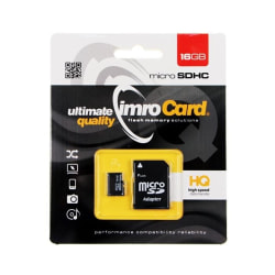 IMRO MicroSDHC 16GB cl.10 UHS-I with adapter