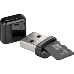Goobay Kortläsare, USB 2.0 för läsning av microSD-minneskortsfor