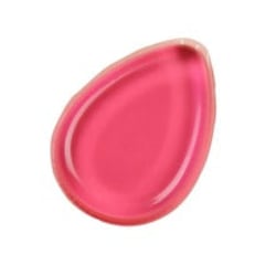 Sminksvamp i silikon för foundation - Rosa rosa ca 6,5x4x0,8 cm