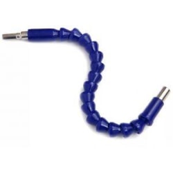 Universal Flexibel Bitshållare för Böjbar Förlängning blå ca 295mm