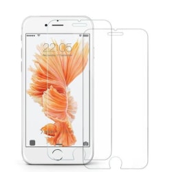 2st iPhone 6/6S/7/8/SE Härdat Glas 9H HD transparent