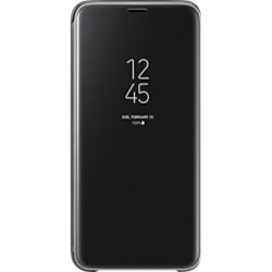 Samsung S10 Flip fodral View Cover - Svart svart