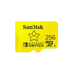 SanDisk 256GB microSDXC UHS-I-kort för Nintendo Switch