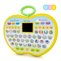 Utbildning Lärande Dator Tablet Leksak Gåva För Barn Flickor Pojkar Yellow
