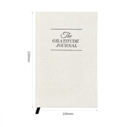 Gratitude Journal Thanksgiving Diary BEIGE beige