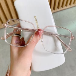 Anti-Blue Light Briller Overdimensjonerte briller ROSA Pink