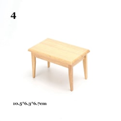 Puinen pöytä Pöytäkalusteet Lelut 4 4