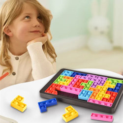 Tetris Jigsaw Puzzle Pop It Fidget Toy FARGERIK ESKEPAKKING