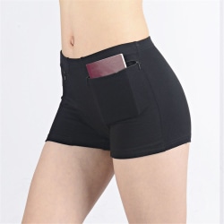 Shorts for kvinner Sikkerhetsbukser SVART XL