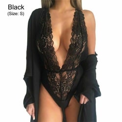 Lingeri til kvinder Teddy-bodysuit BLACK S